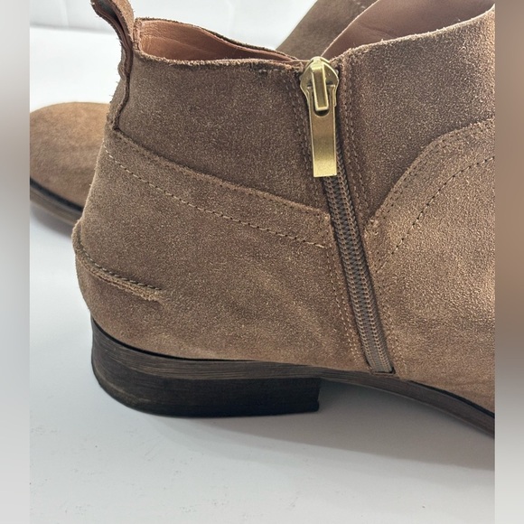 Franco Sarto Kelton Bootie - Tan Suede ๐ - Picture 6 of 9